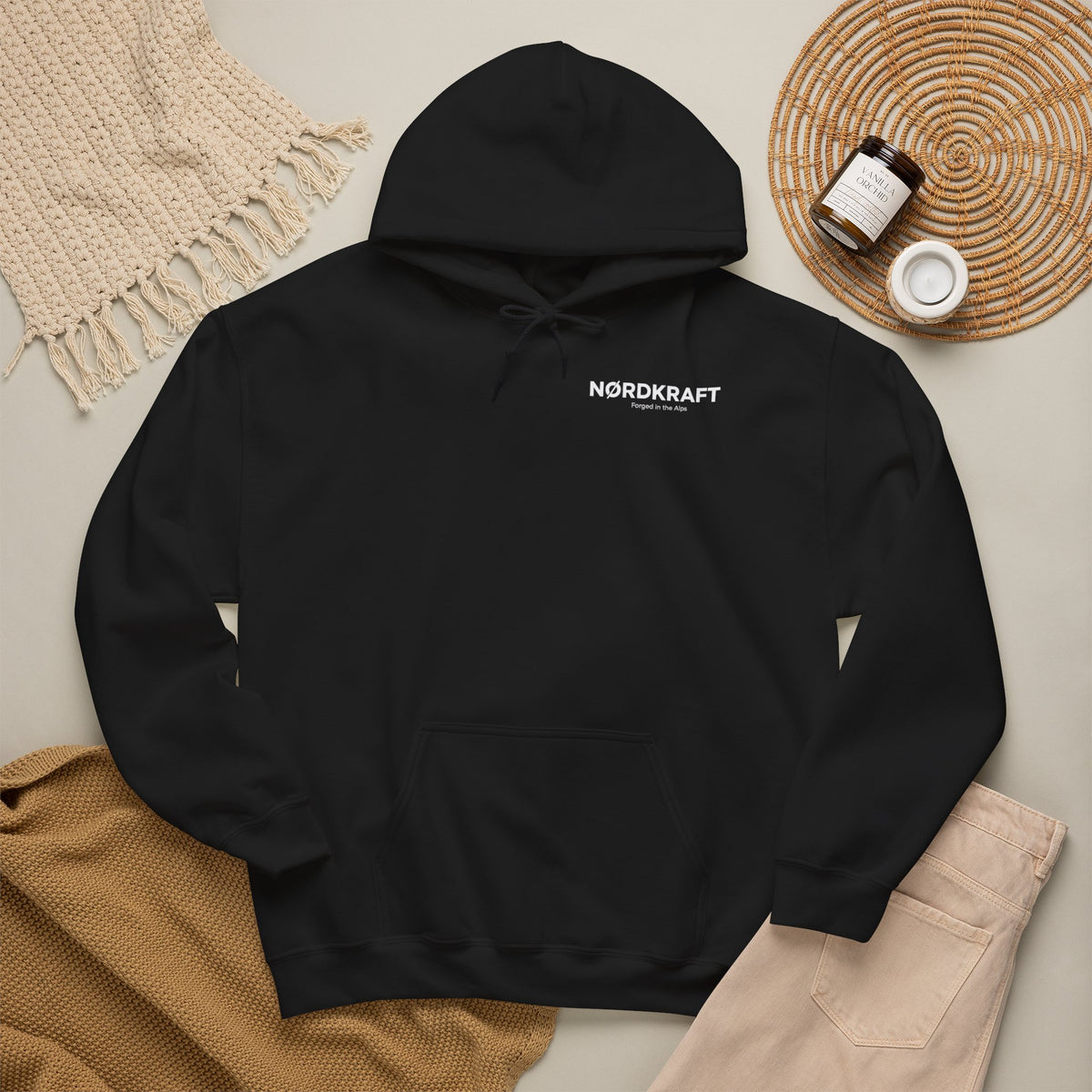 Skull & Dagger – NØRDKRAFT Premium Hoodie